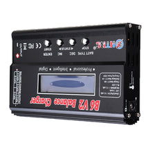 HTRC B6 V2 80W 6A DC Digital Battery Balance Charger Discharger Black for 1-6S LiPo Battery