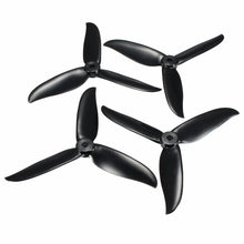 2 Pair DALPROP T5045C Cyclone 5 Inch 3 Blade Propeller Clover Prop Black Red Orange Green