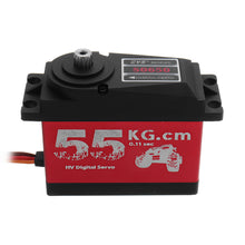 CYS S0650 Large 55KG HV High Torque Metal Gear Digital Servo for RC Car Boat Airplane 