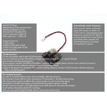 URUAV  MXL-RX62H-A V3 Mini 4CH RC Receiver Built-in 5A Brushesed ESC Linear Servo Support S-FHSS DSMX/2 FRSKY D8/D16 For RC Airplane Helicopter