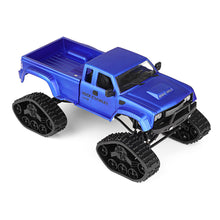 Fayee FY002 1/16 2.4G 4WD Rc Car Military Truck Track Wheel Rock Crawler W/ LED Light RTR Toy