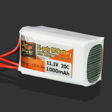 ZOP Power 11.1V 1000MAH 20C 3S Lipo Battery JST Plug