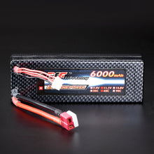 Giant Power 11.1V 6000mAh 3S 65C Lipo Battery T Plug Hard Case Pack