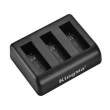 KingMa BM055 3-Channel 5V/2.1A Micro USB / Type-C Triple Charger For DJI OSMO ACTION Camera