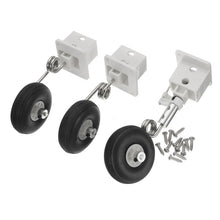 Landing Gear Fixed Base With Steel Wire & Wheel For RC Airplane