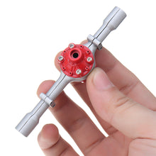 WPL B16 B36 1/16 6WD Rc Car Upgraded Spare Parts All Metal Middle Bridge Axle Kit Set 