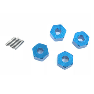 12X7mm Hexagon Connector Set For 1/10 WLtoys AXAIL YETI RC Car Parts