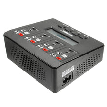 EV-PEAK E6 17.4W AC/DC Smart Battery Charger for JST MCPX MCX MOLEX PlugTiny Whoop Blade Inductrix