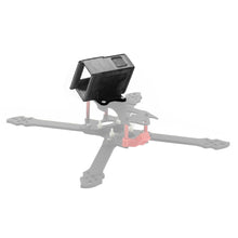 For GoPro 8 Action Camera Mount 25 Degree Inclined Base Holder TPU for RC Drone Racing Aircraft