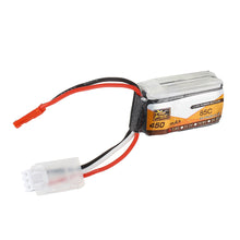 ZOP Power 7.4V 450mAh 85C 2S Lipo Battery JST Plug for RC Model
