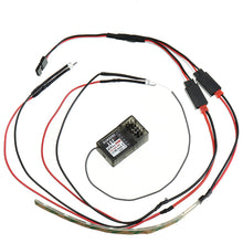 DUMBORC 2.4G 6CH X6F With Gyro Receiver+RC Car LED Light 