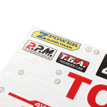 HG P407 1/10 RC Car Model Spare Parts DIY Stickers Decals Sheet for TOYATO Body Accessory