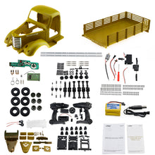 JJRC Q60 Kit 1/16 2.4G 6WD Off-Road Military Truck Crawler RC Car