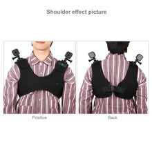 PULUZ Neoprene Dual & Single Shoulder Strap Adjustable Chest Belt Mount for GoPro HERO 8 Black 7 6 /5 DJI OSMO Action Xiaoyi Action Camera