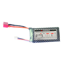 Xinlehong 9125 RC Car Lipo Battery 7.4v 1600mah 13.3*3.3*1.5cm T Plug