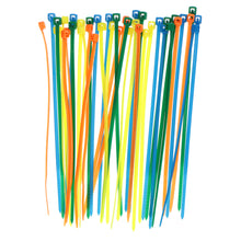 40Pcs RJXHOBBY 2.5x100/3x150/4x200mm Self-Locking Nylon Cable Ties Zip Tie