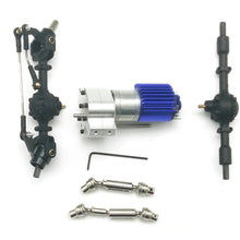 WPL Metal Chassis+Silver Bridge Axle +370 Motor Transfer Gear Box For B14 B24 B24ZH C14 C24 RC Car