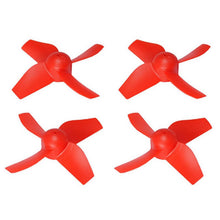 4 Pairs HB31 31mm 4-blade Propeller 1.0mm Mounting Hole for RC Drone 0603 Brushless Motor