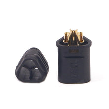 Amass MT30 2mm Banana Plug Three-hole Connector Black Male & Female 1 Pair