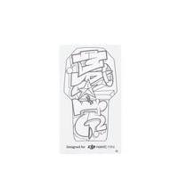 PGYTECH DIY Creative Kit with Blank Shell Stickers Colorful Marker Pens for DJI Mavic Mini RC Drone Quadcopter