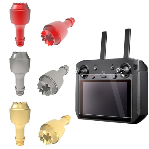 Junestar Transmitter Metal Joystick Stick Handle Thumb Rocker Protector for DJI Mavic 2 SMART Controller