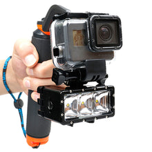 2-IN-1 Waterproof Pistol Shutter Trigger Kit Floating Hand Grip for GoPro Xiaomi Yi 4K SJCAM SJ4000 Action Sport Camera