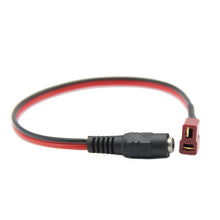 T Plug/XT60 Female Plug to DC5.5 2.1mm Female Adapter Cable 300mm For FatShark Skyzone FPV Goggles Battery Charging 