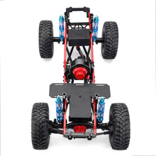 SCX10 1/10 4WD Pre-assembled CNC Frame RC Car Crawler Parts Straight Bridge Version