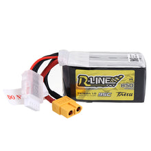 Tattu R-Line V1.0 14.8V 850mAh 95C 4S1P Lipo Battery XT60 Plug For FPV RC Drone