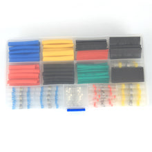 150Pcs in Total Boxed 80Pcs PE Heat Shrink Tube Insulating Sleeve+70Pcs Solder Tin Ring for ESC Wire