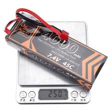 ZOP Power 7.4V 4000mAh 45C 2S Lipo Battery T Plug for RC Car