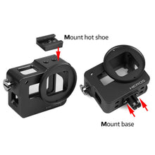 CNC Aluminum Alloy Protective Case Housing Shell With Backdoor For Gopro Hero 5/6 Action Camera
