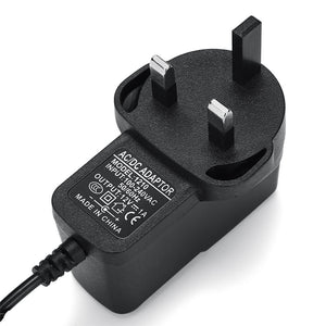 12V 1A Ride On Car Bike Battery Charger AC Adapter for Kids Electric Scooter