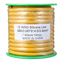 7M 12AWG Soft Silicone Wire Cable High Temperature Tinned Copper