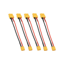5Pcs 10cm 20AWG XT60 Female Plug to XT30 Male Plug Cable Adapter for Battery Charging