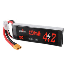 URUAV 7.4V 4200mAh 75C 2S Lipo Battery XT60 Plug for RC Racing Drone RC Car