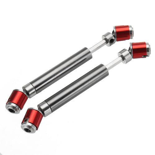 2PCS 110-138mm CVD Metal Drive Shaft Transmission for Axial SCX10 RC4WD D90 1/10 RC Car Parts
