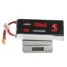 URUAV 18.5V 5000mAh 100C 5S Lipo Battery XT60 Plug for RC Racing Drone Quadcopter 