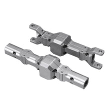Metal Front+Rear Bridge Axle Shell Set For WPL HengLong 1/16 Military Truck RC Car Part