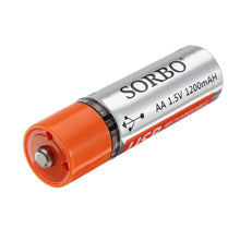 4PCS SORBO 1.5V AA 1200mA & AAA 400mA Lipo Battery Support USB Quick Charging 
