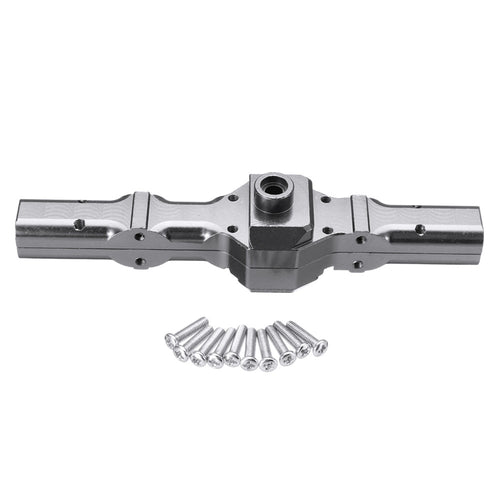 1pc Titanium Color Metal Rear Bridge Axle Shell For WPL HengLong 1/16 Military Truck RC Car Parts