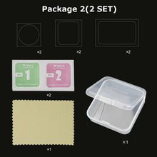 Sunnylife 2.5D Anti-Scratch Tempered Glass Screen Protector Protective Film Sets Clear for DJI OSMO ACTION Camera