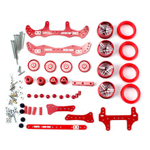 1 Set MA/AR Chassis Modification Set Kit With FRP Parts For Tamiya Mini 4WD RC Car Parts With Wheel 