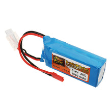 2 PCS ZOP Power 7.4V 1300mah 25C 2S Lipo Battery JST Plug