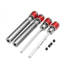 2PCS 110-138mm CVD Metal Drive Shaft Transmission for Axial SCX10 RC4WD D90 1/10 RC Car Parts