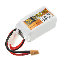 ZOP Power 11.1V 1000mAh 70C 3S Lipo Battery XT30 Plug