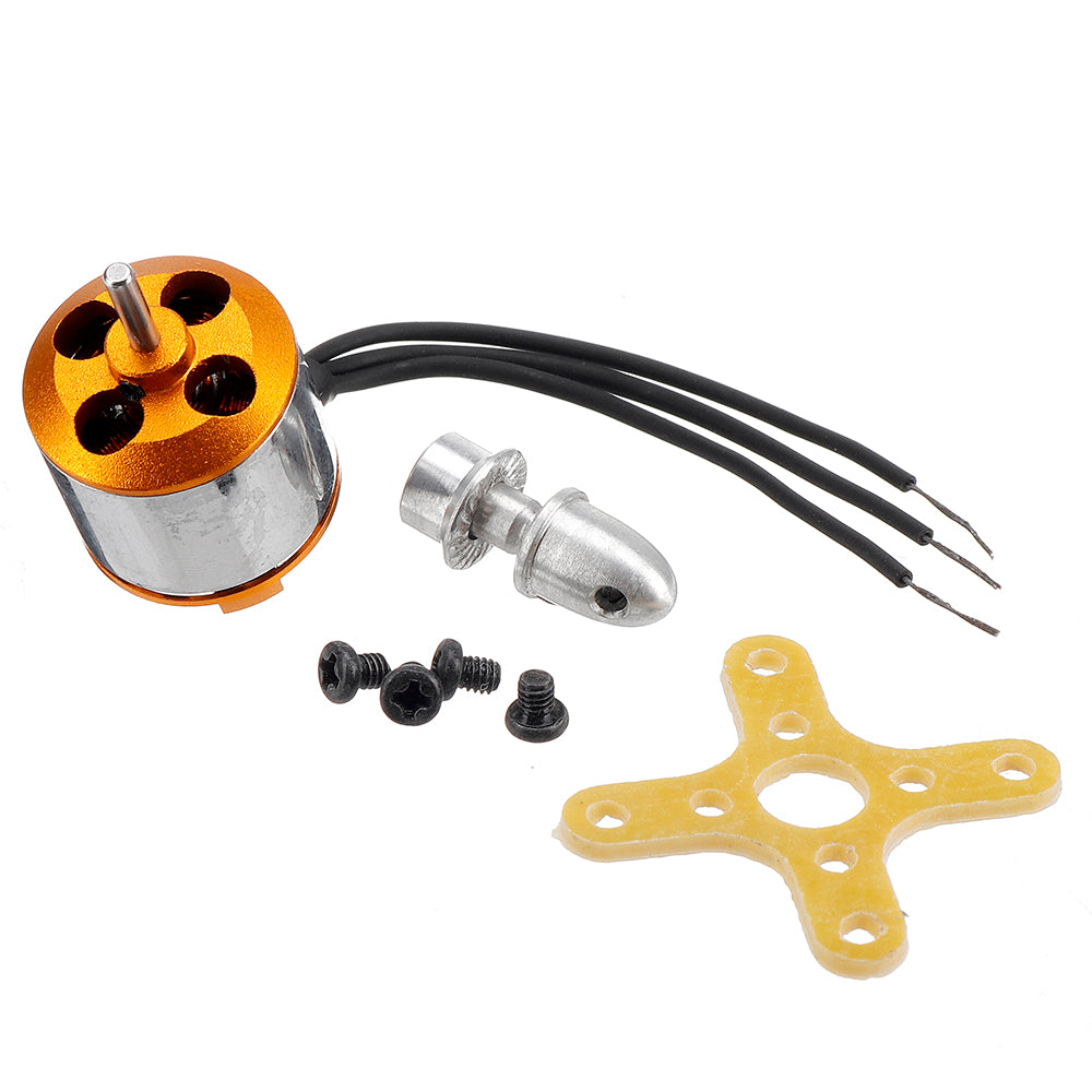 SS Series RC Motor Brushless A1510 1510 2200KV KV2200/2800KV KV2800 with O Ring for RC Fixed Wing Airplane Quadcopter Multirotor Drone