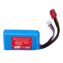 Wltoys 7.4V 1500mAh 2C 2S Lipo Battery T Plug for 144001 A959-B A969-B A979-B 1/18 Rc Car 