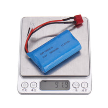 7.4V 1800mAh 10C 2S T Plug Li-ion Battery for RBRC RB1277A 1/12 RC Vehicels Model