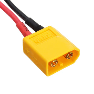 18AWG 4mm XT60 Connector to Banana Plug Battery Connectors Charger Cable 20cm